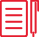 icon writing