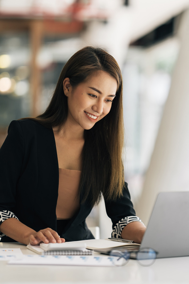 woman office worker