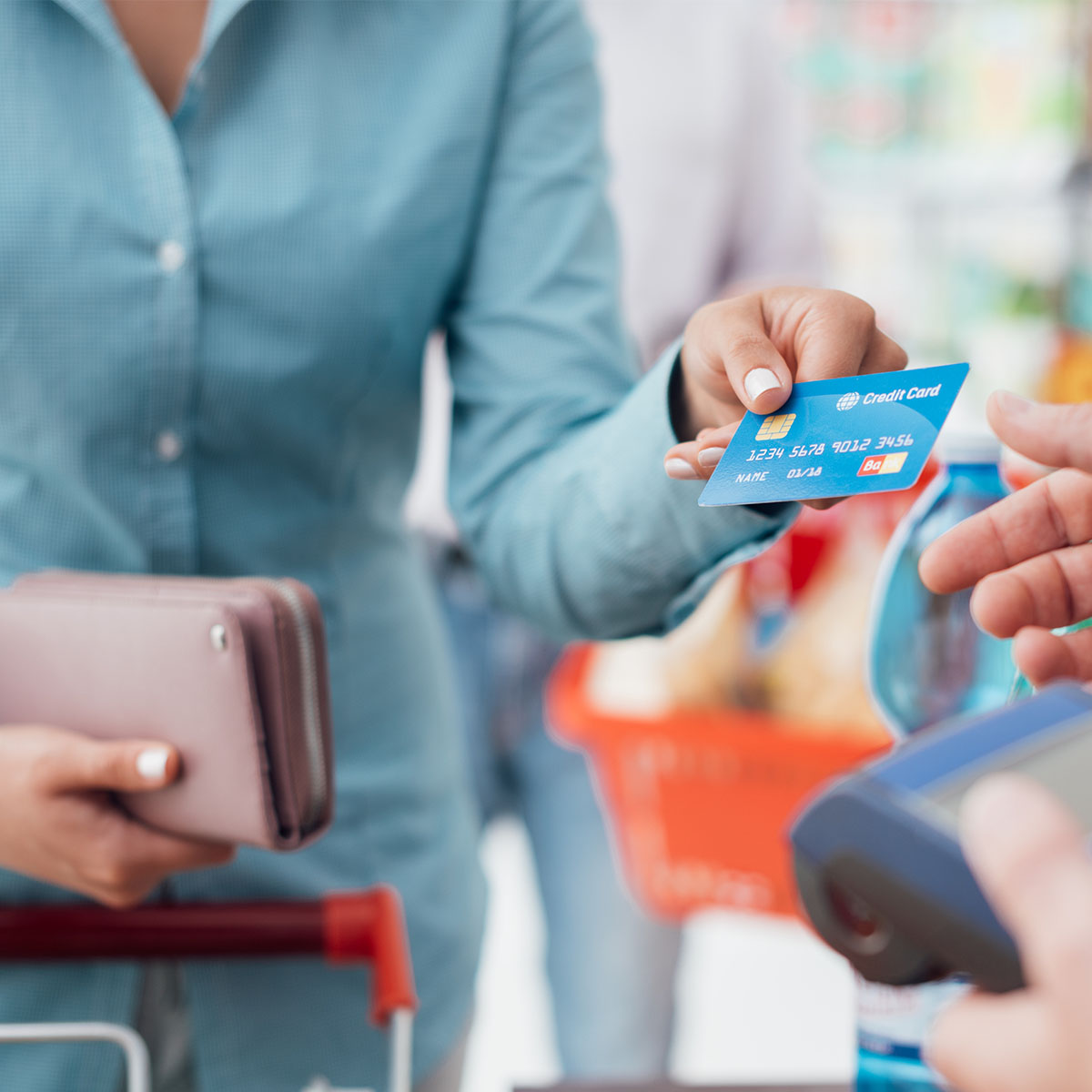 Paying by credit