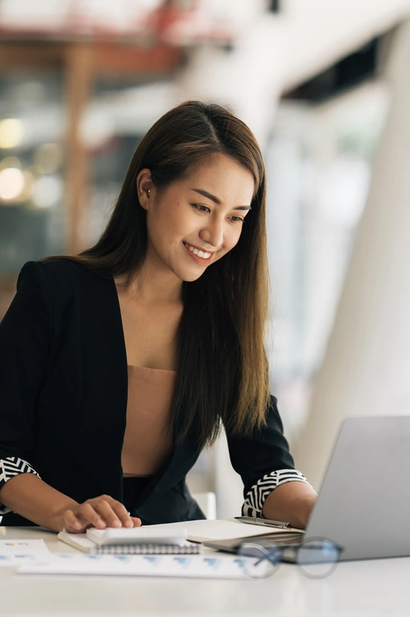 woman office worker