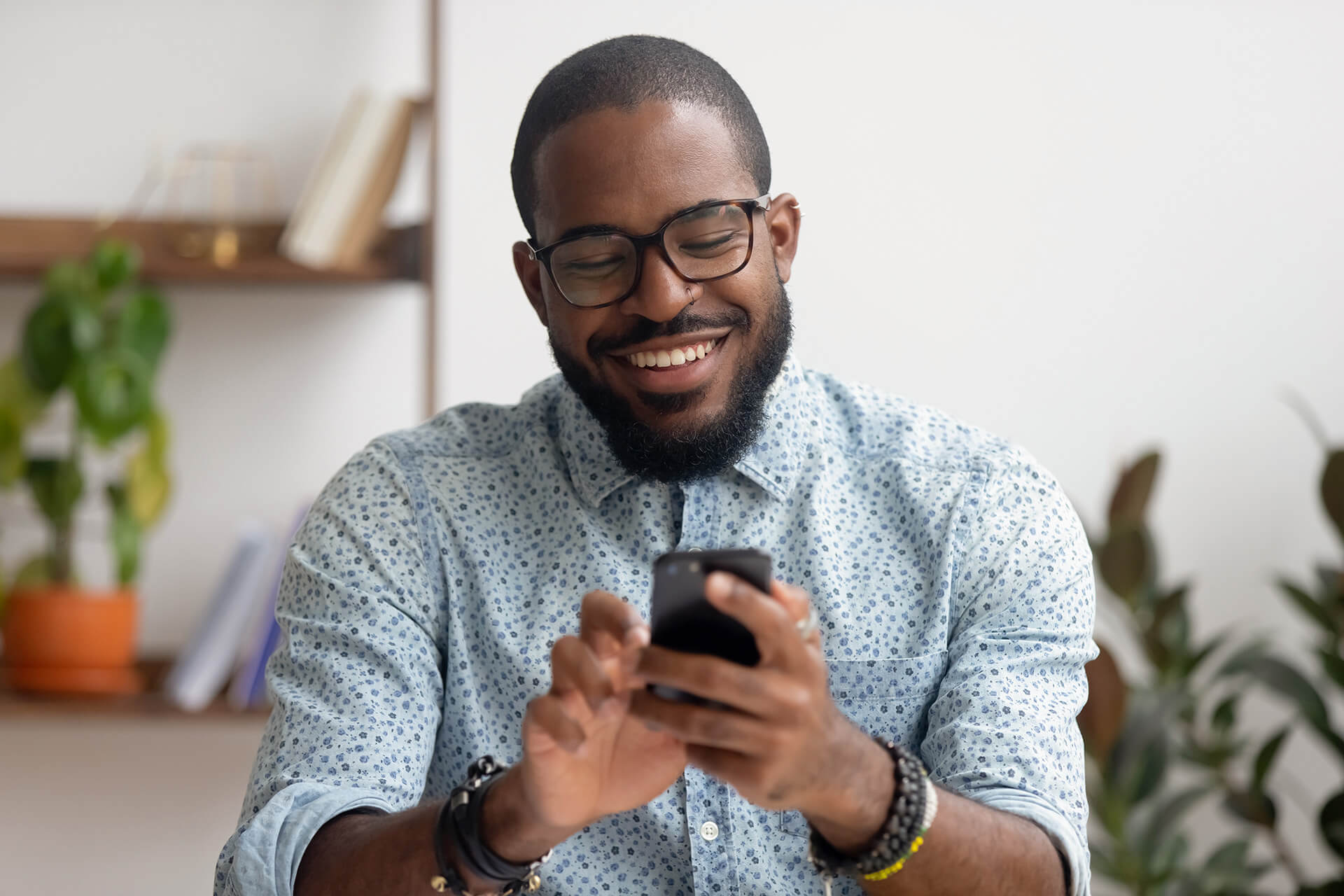 Professional Using Smartphone Couple Retirement